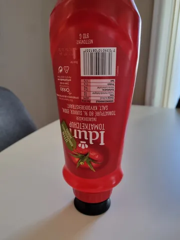 Stålokk til Idun Ketchup og Sennep Standing Lid for Idun Ketchup by