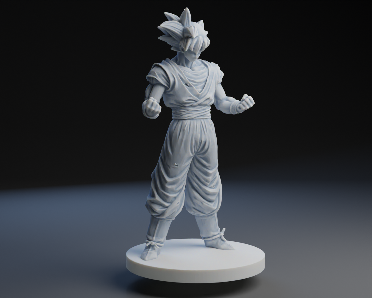 Goku Por Peter Farell Descargar Modelo STL Gratuito Printables