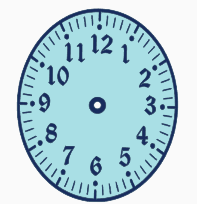 Very Simple Clock Faces Clock Dials Without G Codes By Nina M Ov