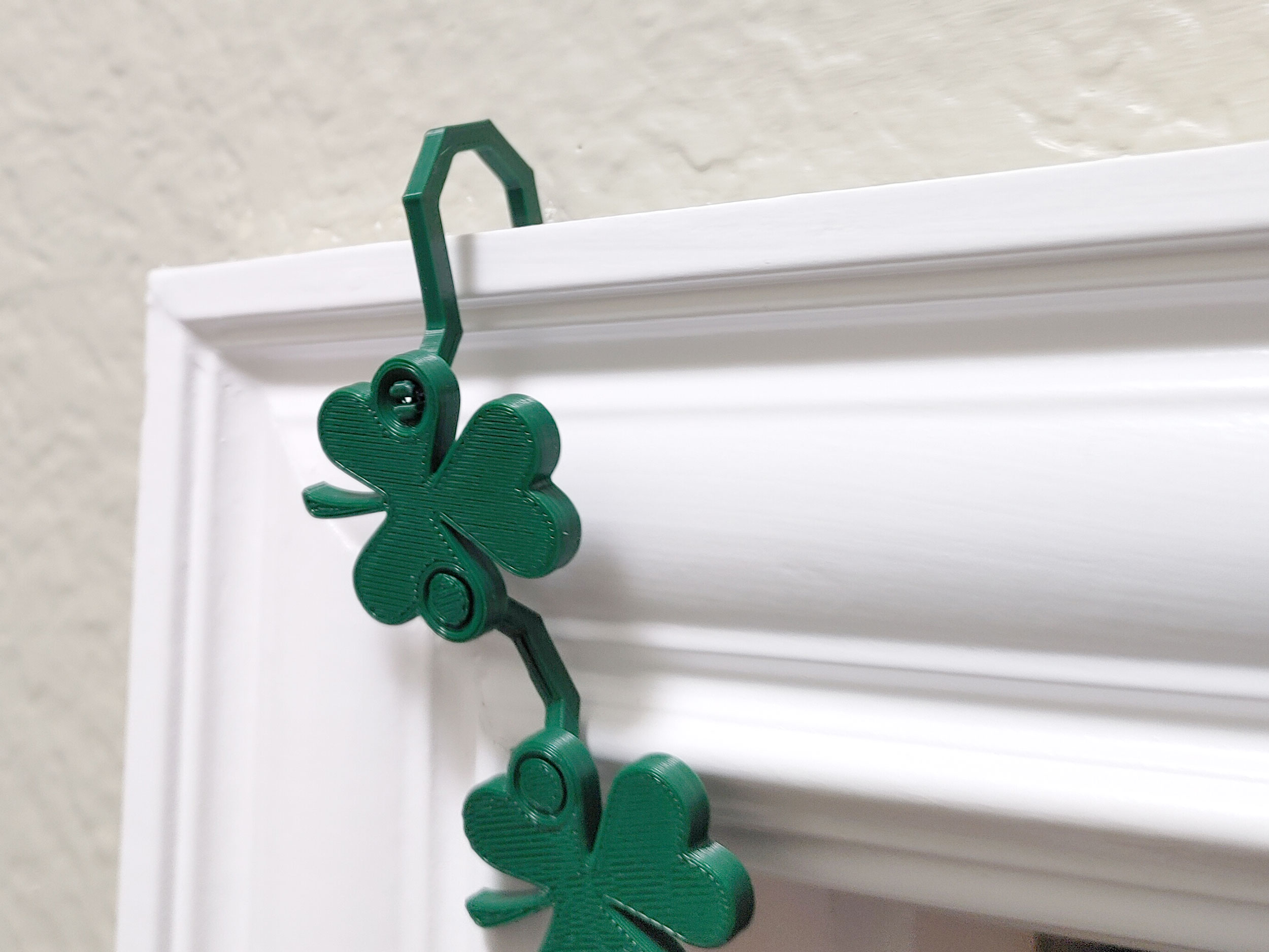 Print In Place St Patrick S Day Shamrock Garland By Fixumdude