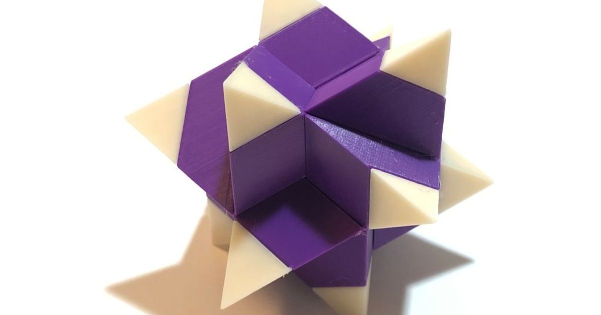 Vega Interlocking Puzzle By Stewart Coffin Stc By Printable