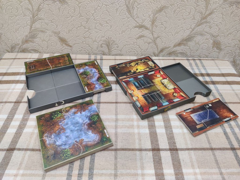 Mansions Of Madness Organizer All Expansion Ru Part By