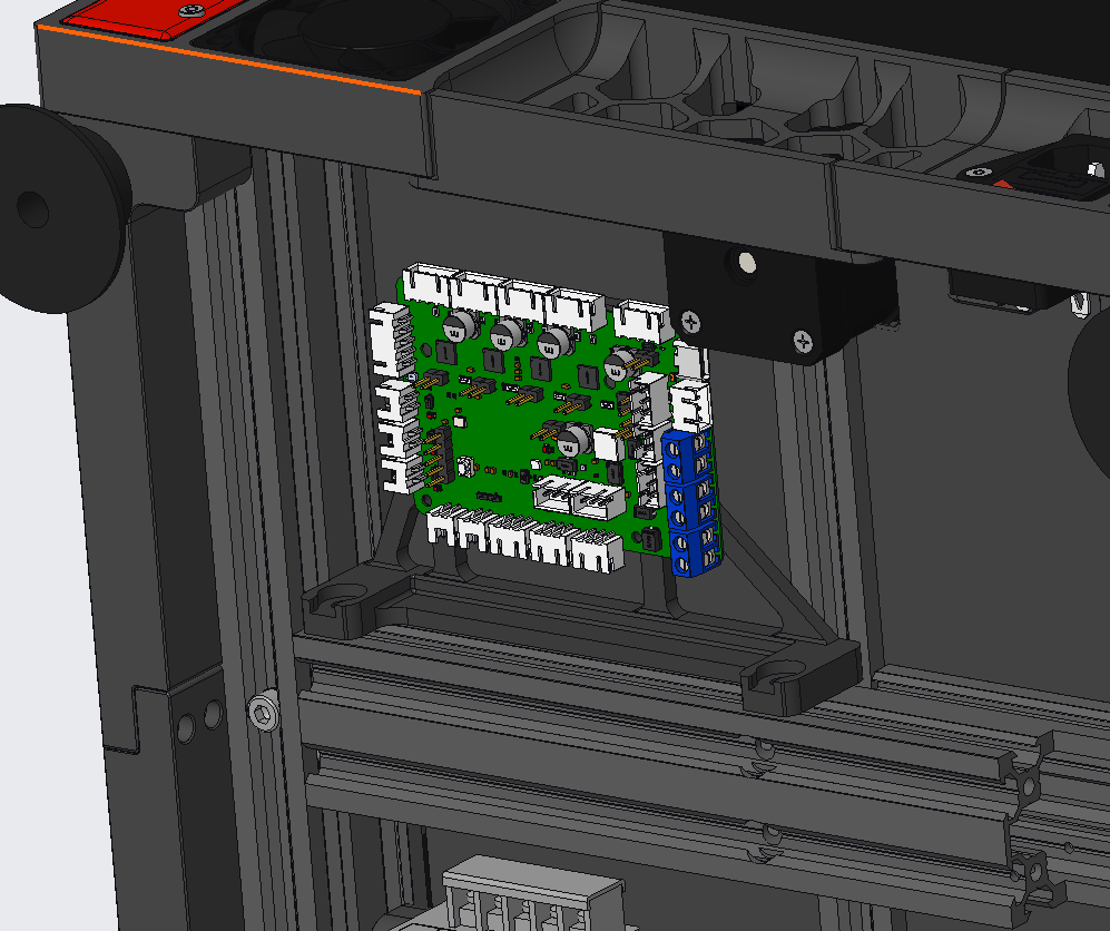 Ender 3 SKR Pico Mount For Voron Switchwire Conversion By Thomasfjen