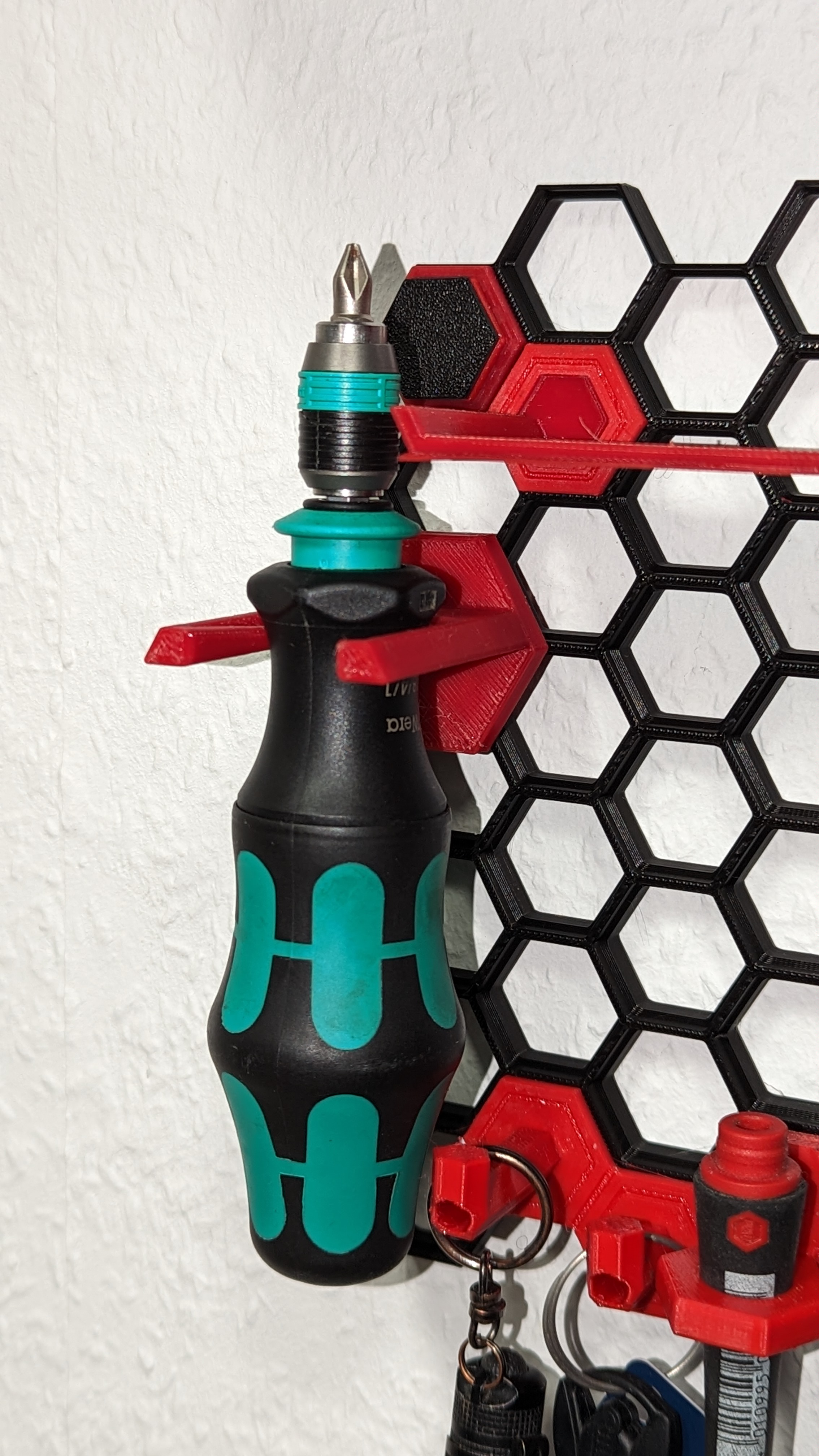 Wera Kraftform Holder For Honeycomb Storage Wall By Turricanus