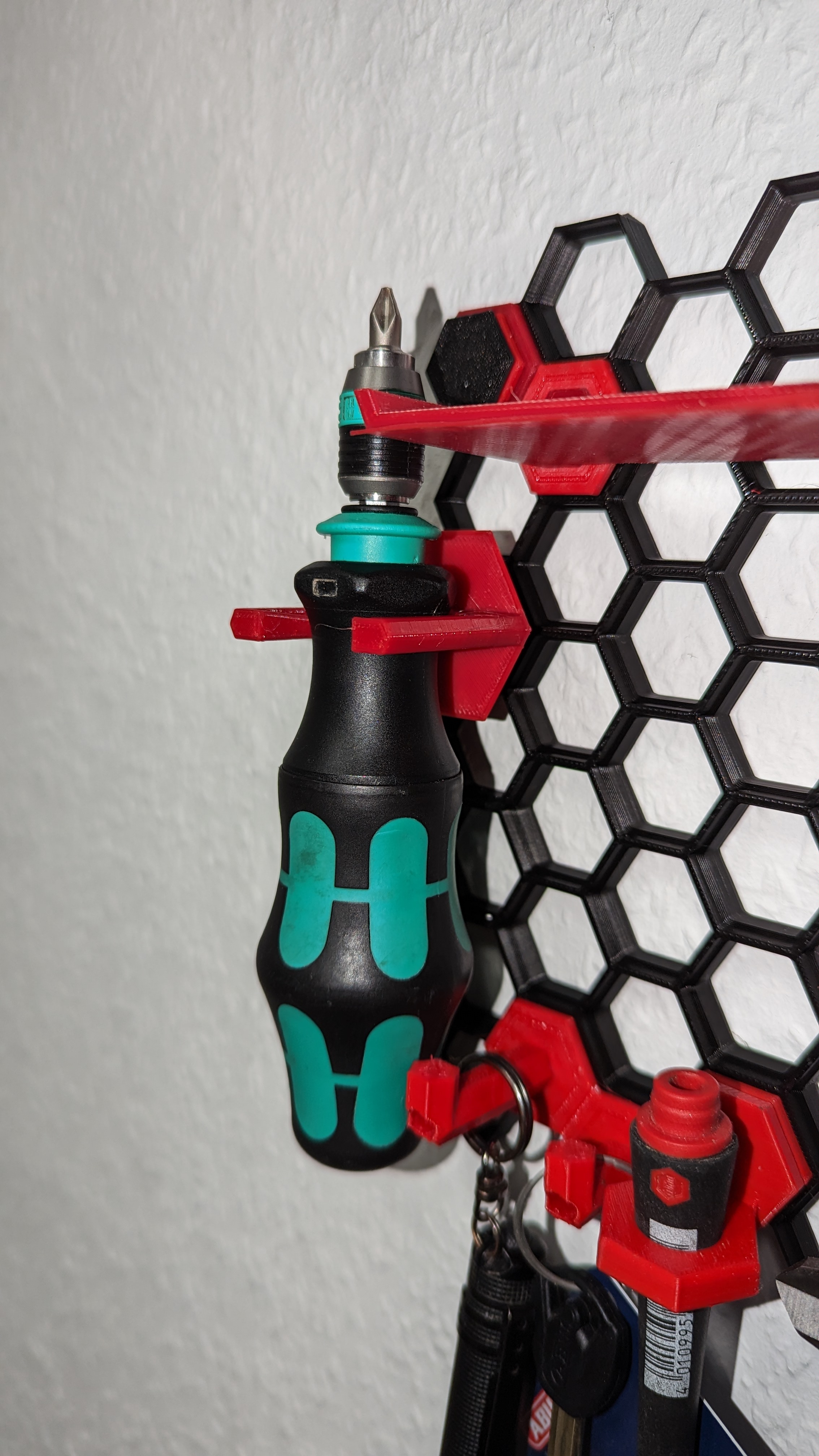 Wera Kraftform Holder For Honeycomb Storage Wall By Turricanus