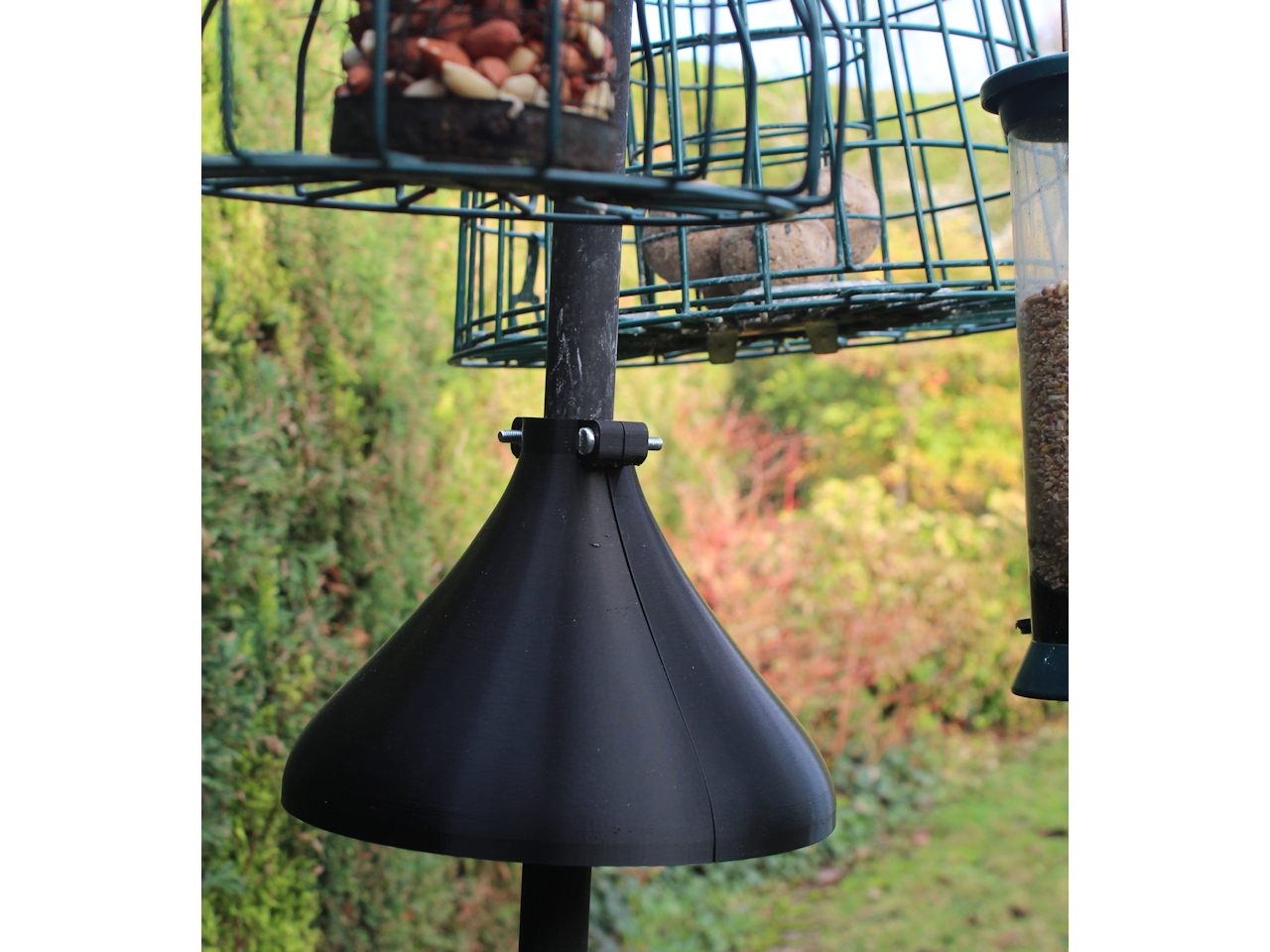 Bird Feeder Anti Squirrel Cone Por Nosmarb Descargar Modelo Stl