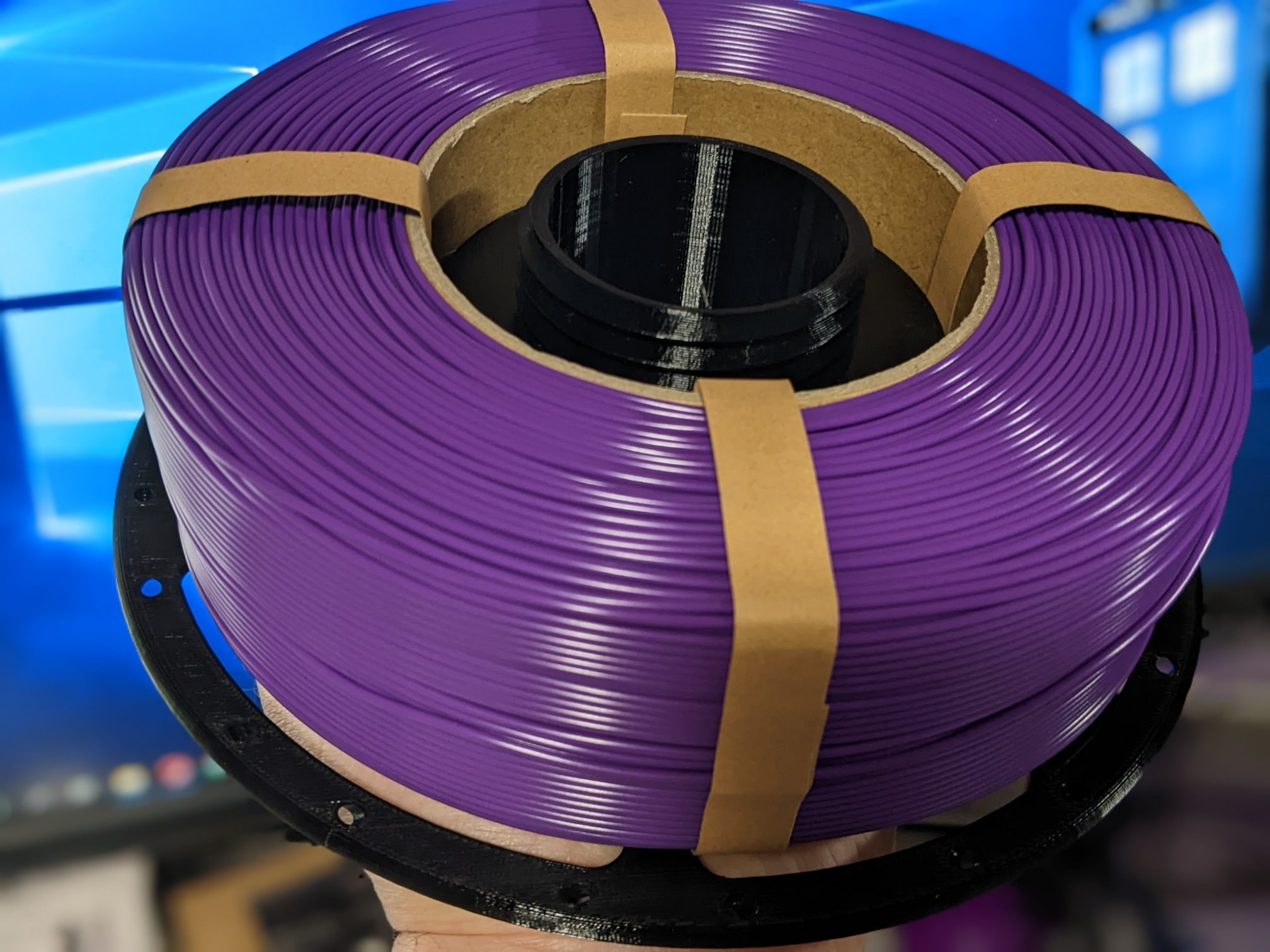 Reusable Master Spool For Inland Or Esun Spooless Filament By Mr