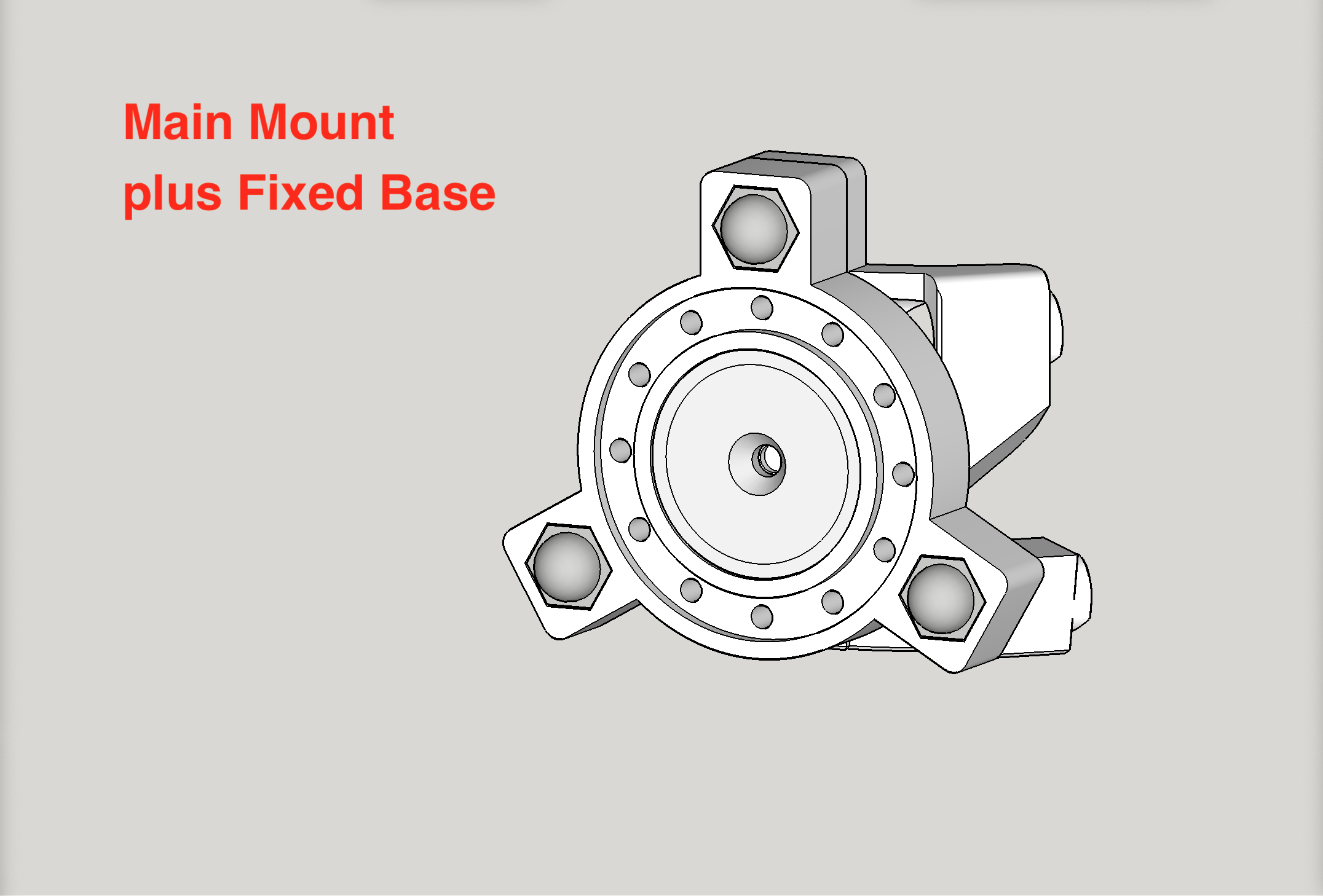 Lowrider V Cnc Kinematic Tool Less Quick Change Accessory Holder