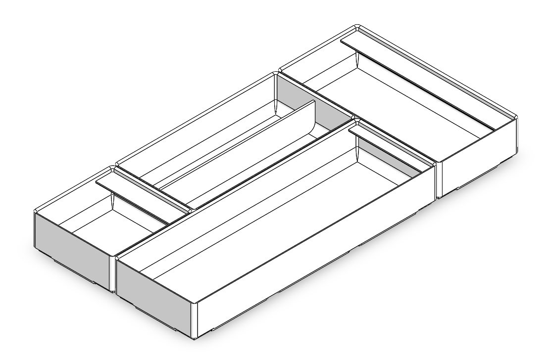 Stackable Boxes For Festool Sortainer Sys Tl Sort Variations