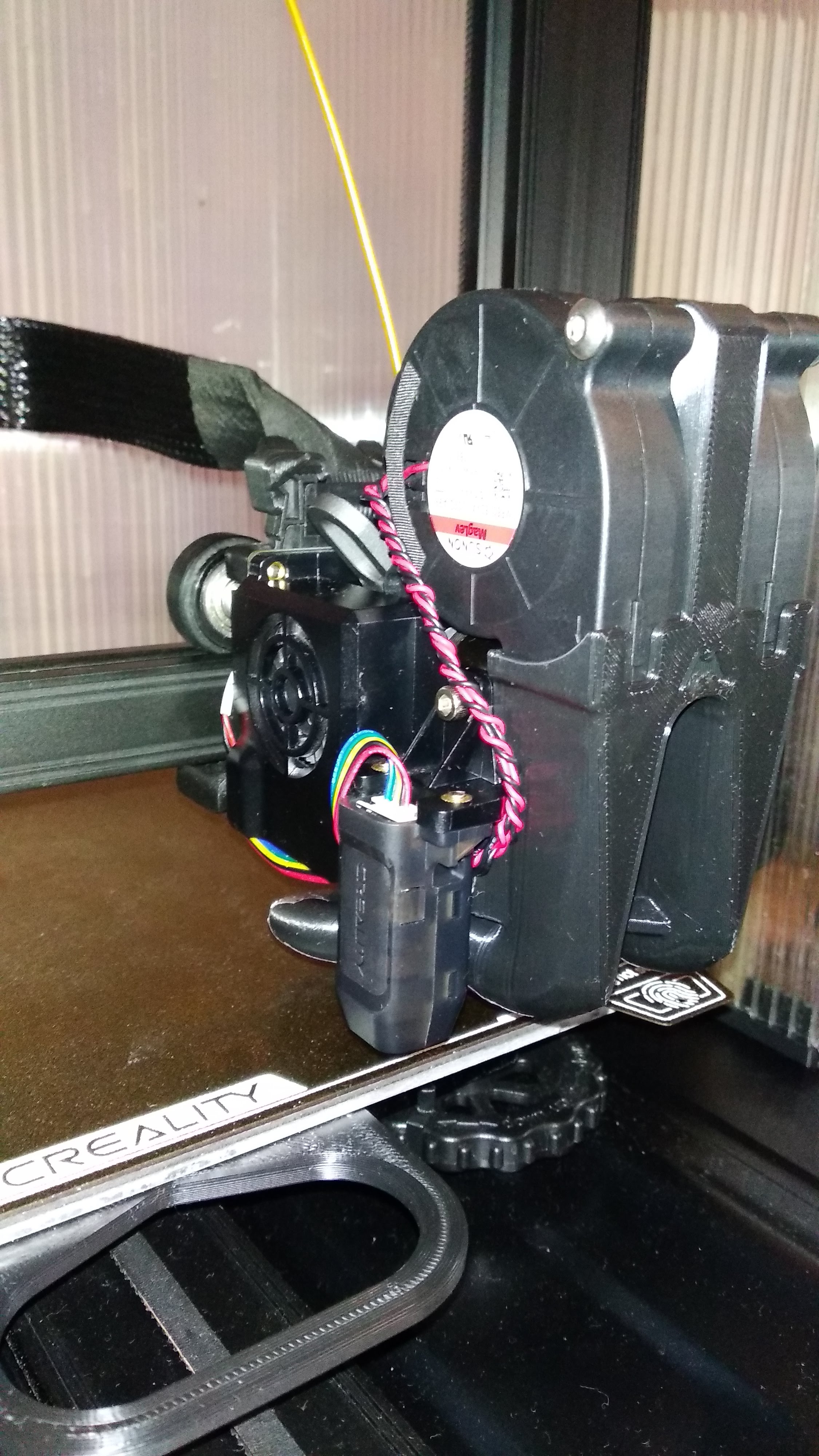 TOR Cooling Duct For Creality Sprite Extruder Dual 5015 Fans Ender 3