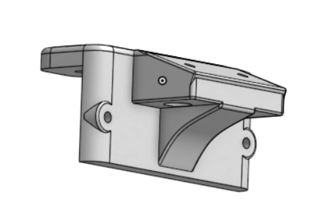 POCKETSHIP SAILING BOAT MAINSHEET JAMMER BRACKET By ROB BLACKBURN