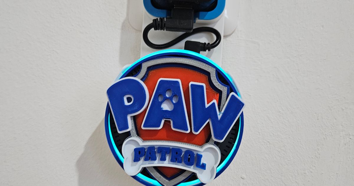 Paw Patrol Alexa Echo Dot Gen 2 cover by Jörn Berkefeld Download free