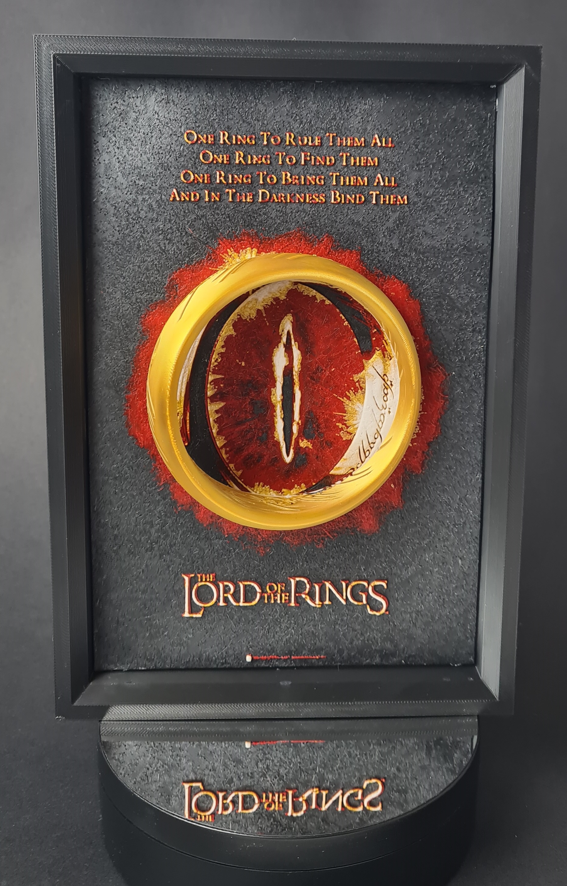 The One Ring Lord Of The Rings Hueforge Blender By Vincent TORDEUX