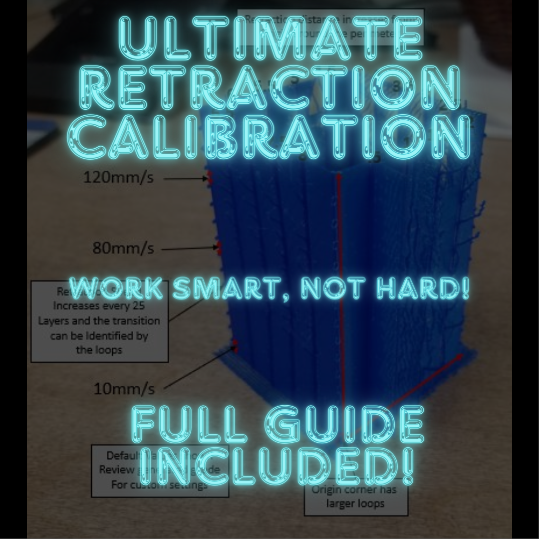 Ultimate Retraction Calibration Simplest Way To Calibrate Retraction