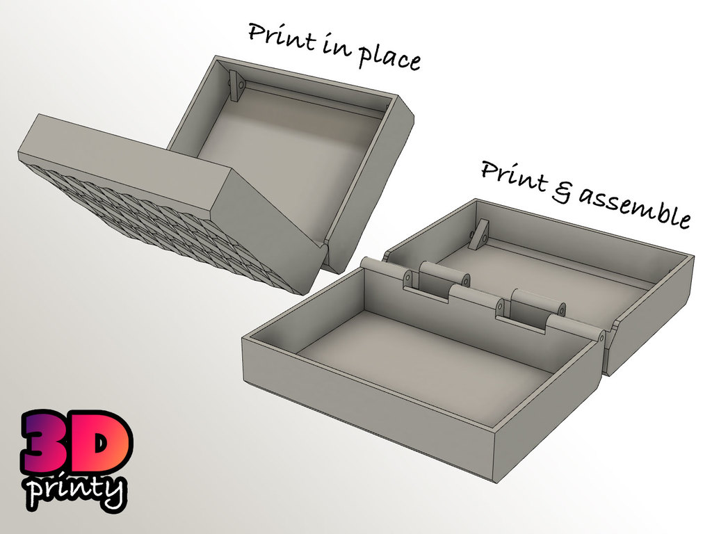 Pop Up Gift Card Box Von 3D Printy Kostenloses STL Modell