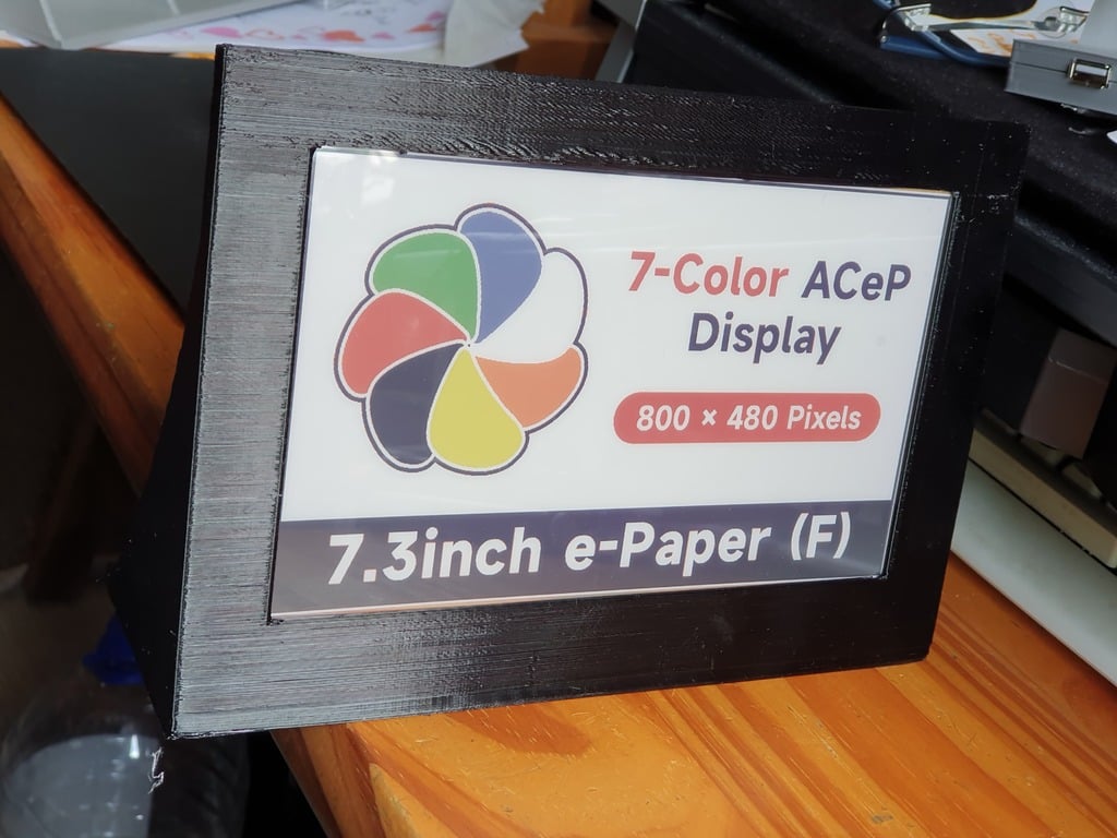 Frame For Waveshare Inch Acep Color E Paper E Ink Display Module