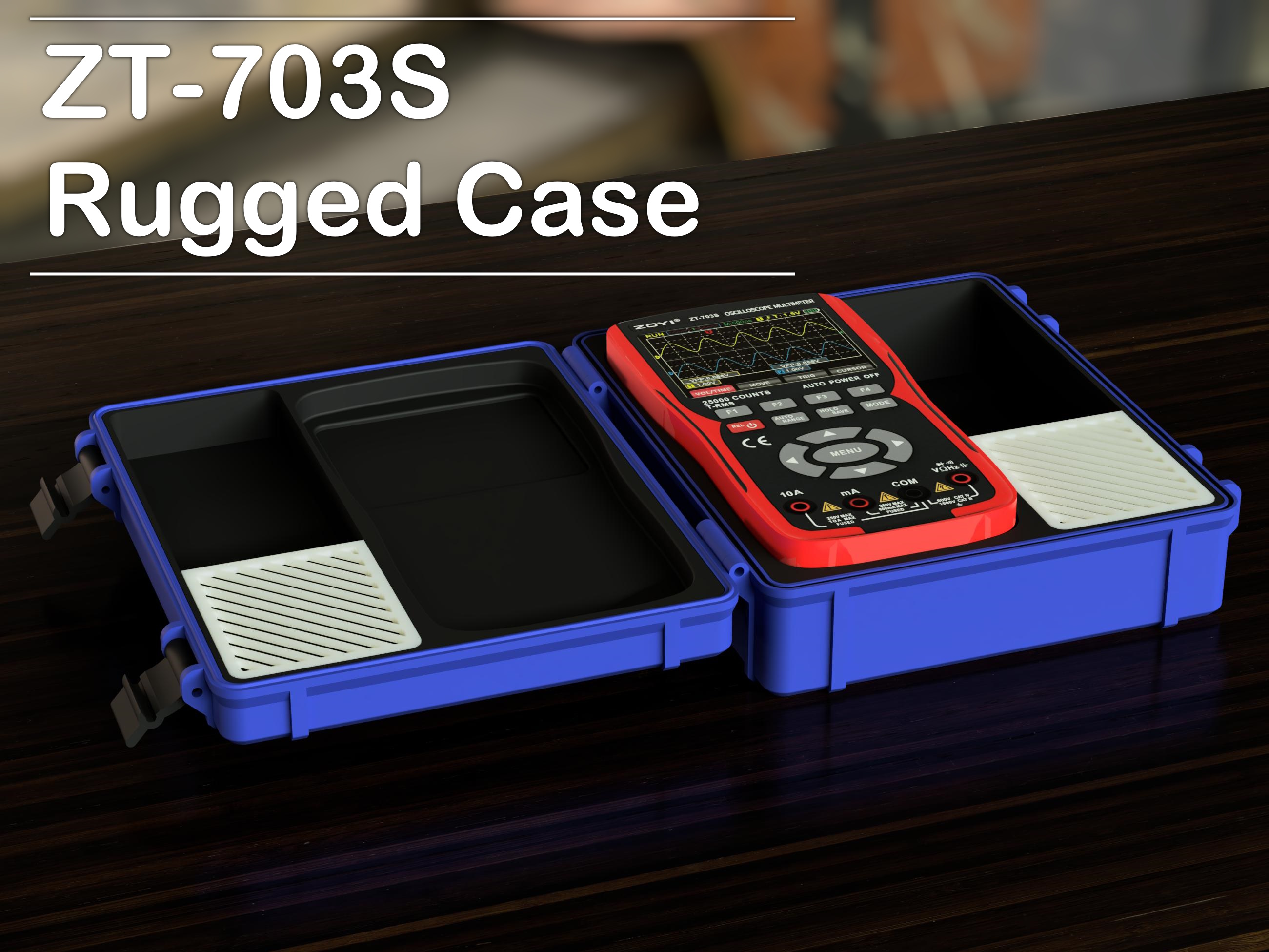 Rugged Case For Zt S Zt S Oscilloscope Multimeter By Lyrkan