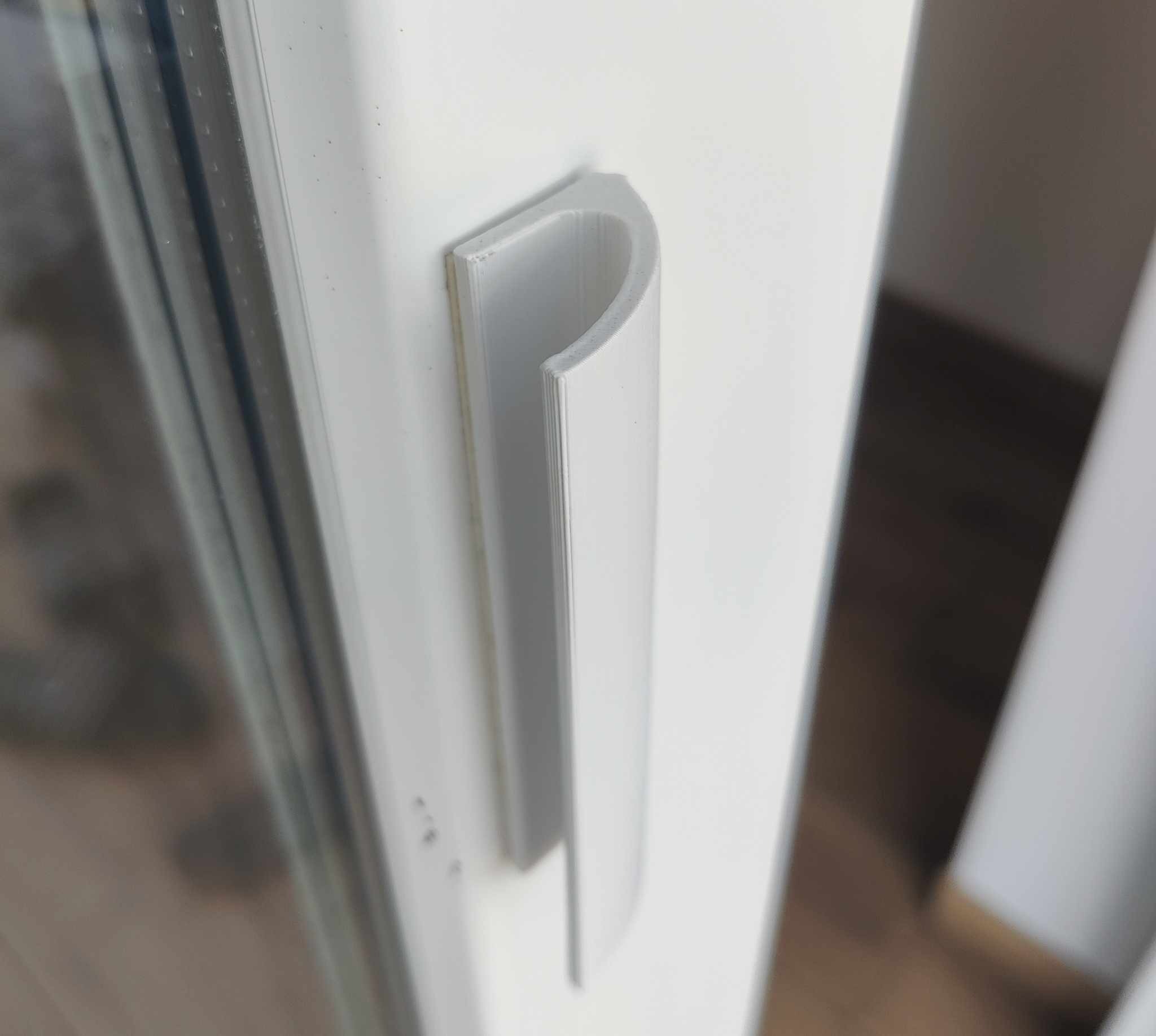 Balcony door handle thin by Renátó Kulman Download free STL model