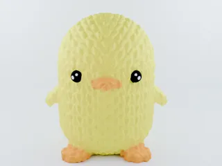 Image for "The Little Duck Who Could: A Knitted Duck Sculpture"