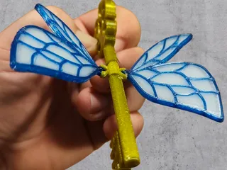 Image for Harry Potter flying key Christmas tree decoration!