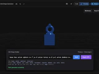 Image for Gemini Coding : Basic Shape Generator.