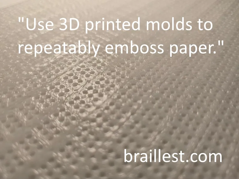 Image for Braillest's Embossing and Repair Processes