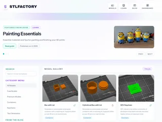 Image for Announcing my new project: StlFactory!