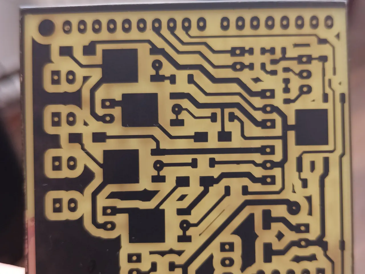 Image for PCB making with 3D Printer