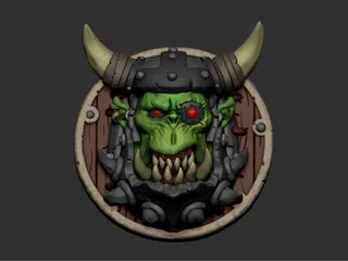 Image for Ork wall decoration