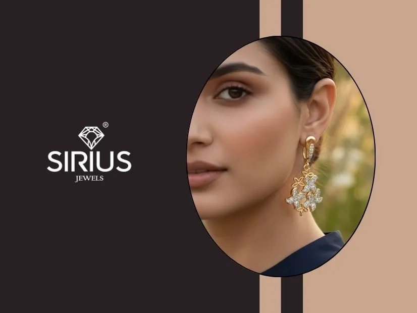 Image for Stylish Diamond Hoop Earrings for Effortless Glamour