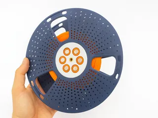Image for AMS Spulen-Gewicht mit Batteriefach (parametrierbar)