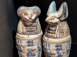 Image for The complete set of Canopic Cryptex Jars is now available.