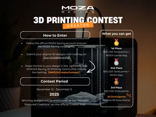 Image for MOZA 3D Creator Contest - November