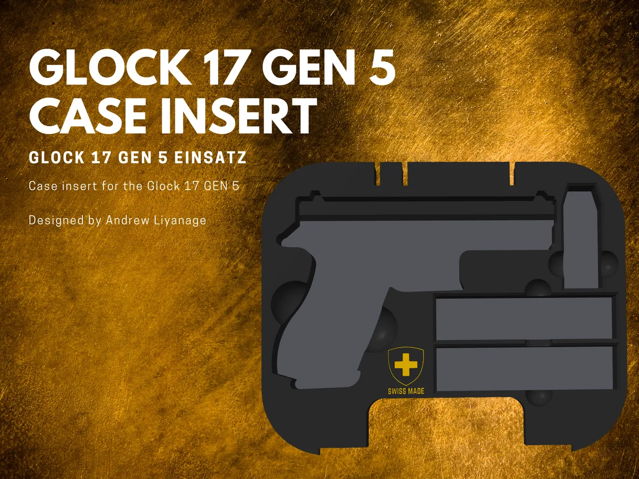 Image for Private Alpha: We’re building a custom insert generator for Glock cases. Want in?
