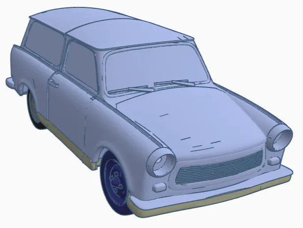 Image for New model is coming (RC Trabant Combi 601)
