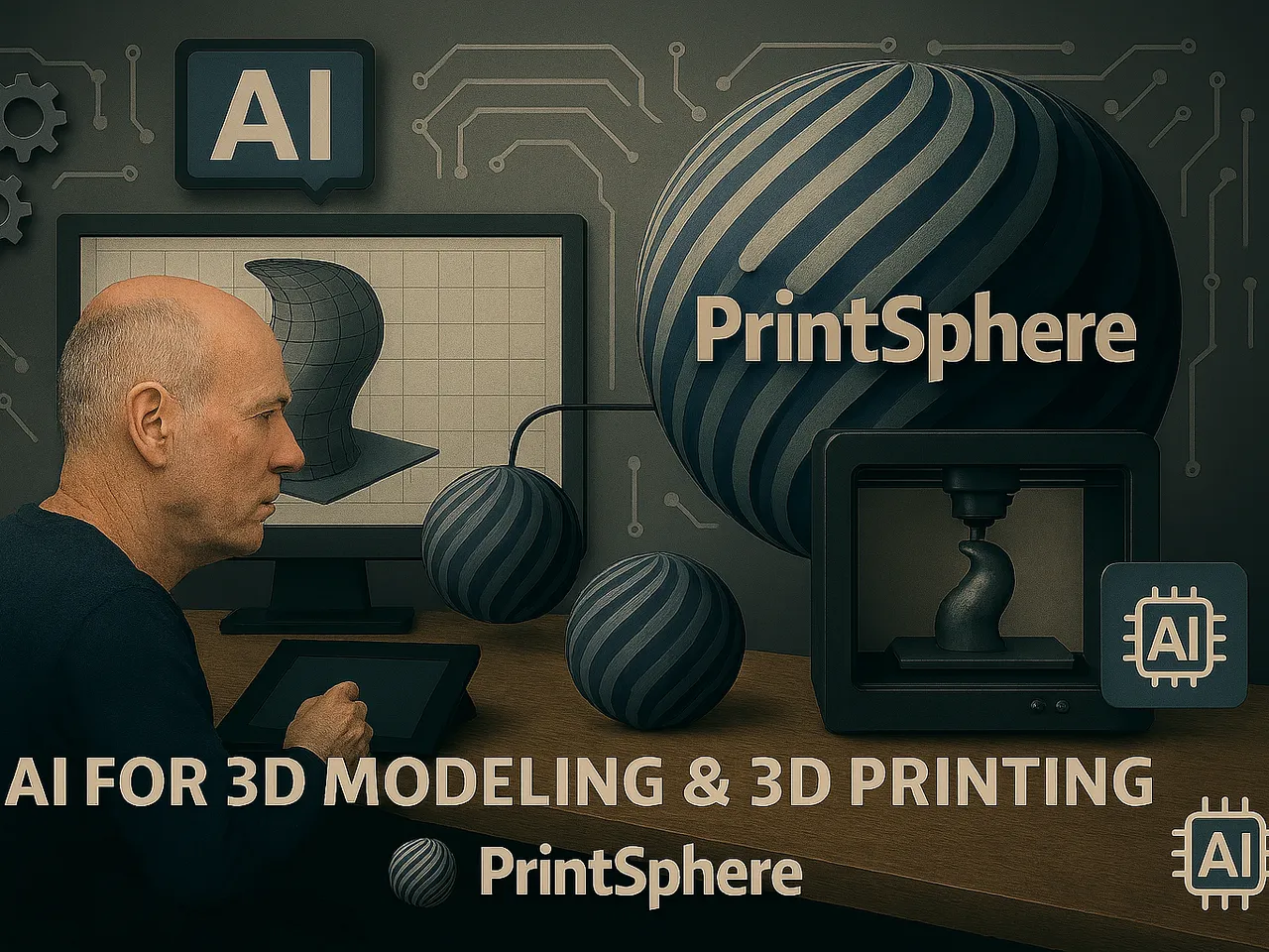 Image for 3D Modelling & Artificial Intelligence - creating aesthetically pleasing 3D models
