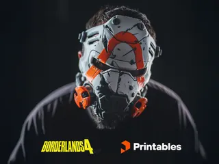 Image for Borderlands 4 and Cyberpunk 2077 Printables: Official 3D Printable Cosplay Models