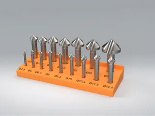Image for New 3D Model Release: Countersink Holder – Perfect Tool Organization!