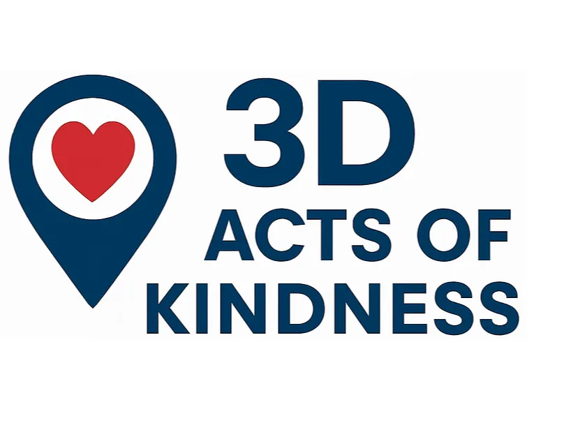 Image for I've created an app where we can share 3d Printed acts of kindness