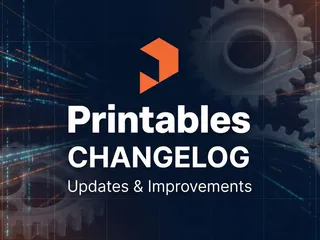 Image for Printables Changelog