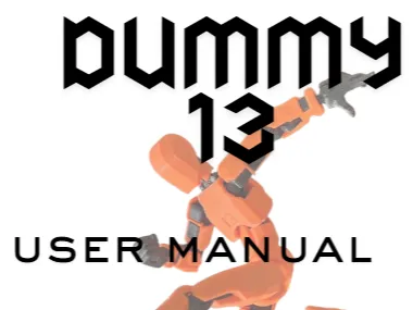 Image for dummy 13 user manual