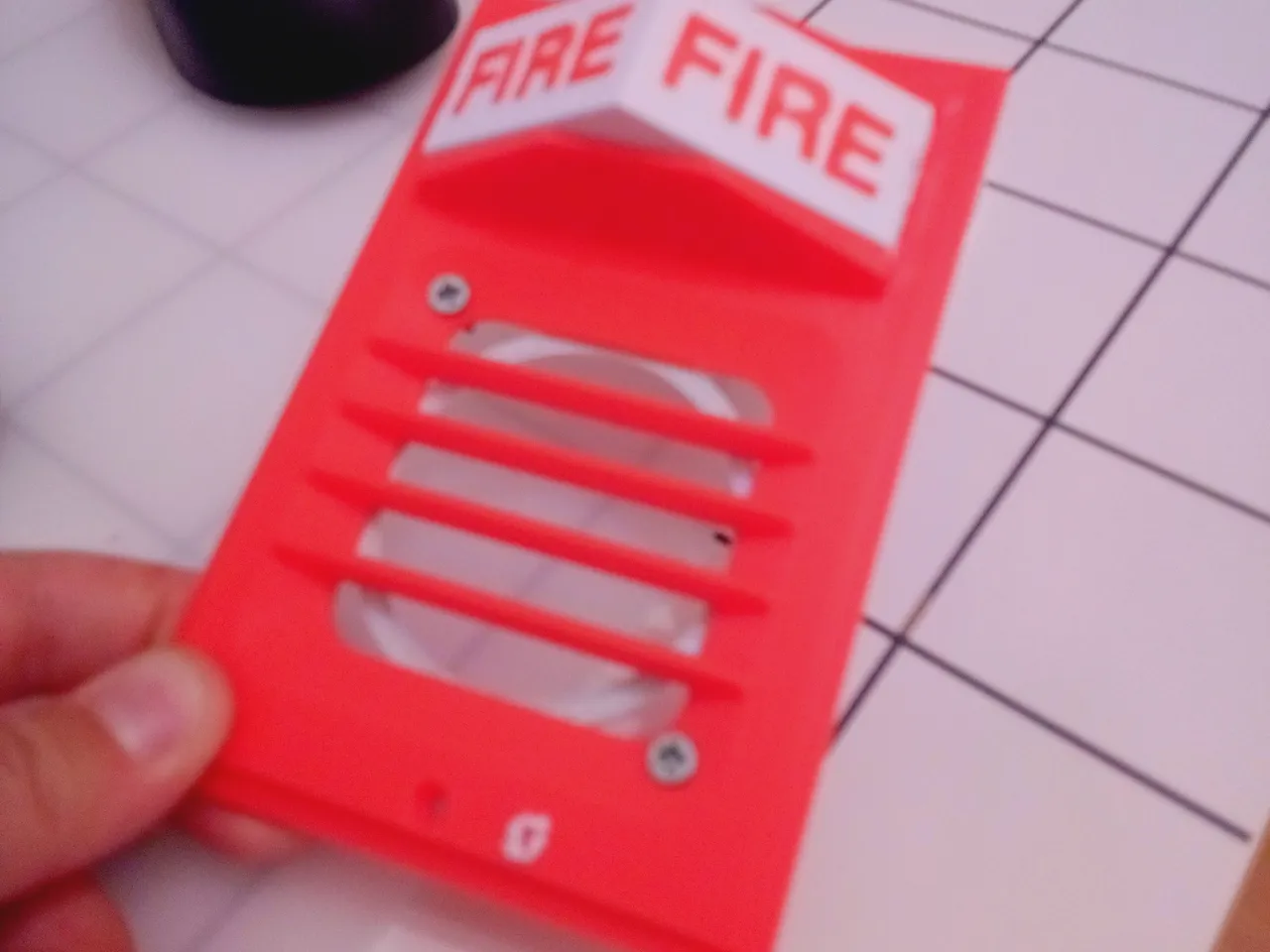 Image for 3D Printed FIRE ALARM!!!