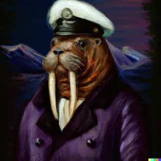 Captain Walrus | Printables.com