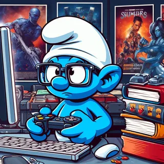 Nerdy Smurf