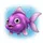 purple goldfish