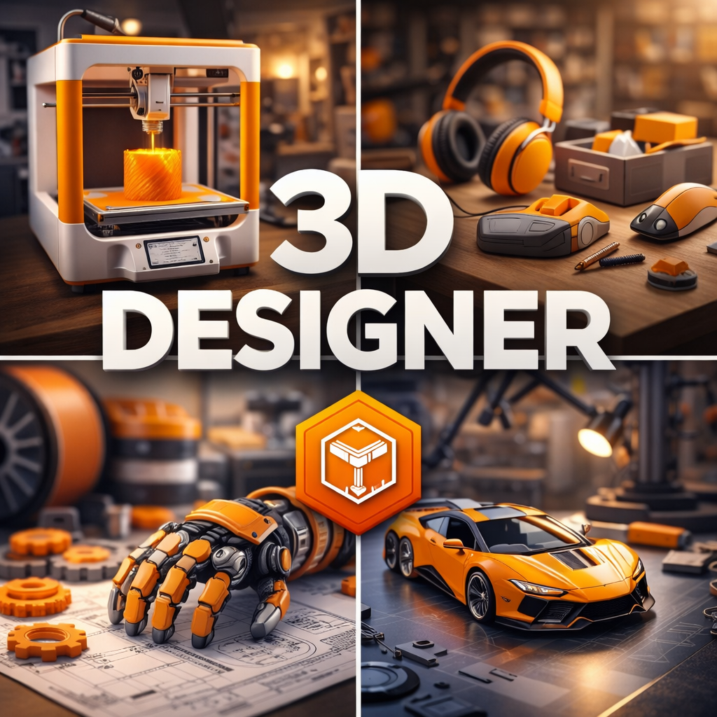 3D designer Decoration