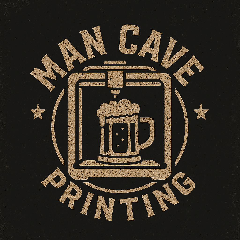 MAN CAVE PRINTING