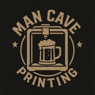 MAN CAVE PRINTING