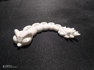 Articulated Baby Dragon Key Chain