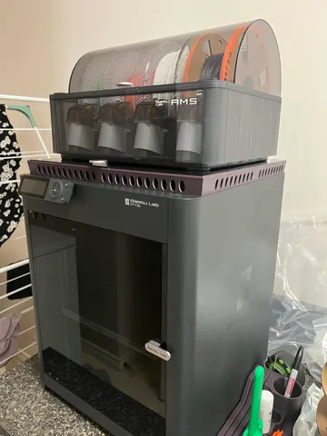 Bambu Lab X1-C P1P Vented Lid Riser by RockChewer | Download free STL ...